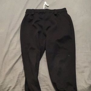 Black baseball pants